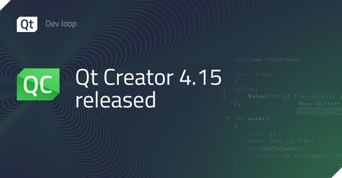 Qt Creator 4.15 released