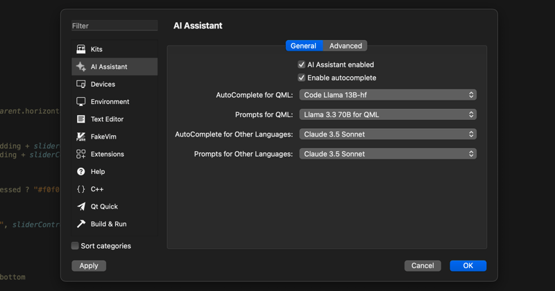 Qt AI Assistant 0.8.8 を試験的にリリースしました