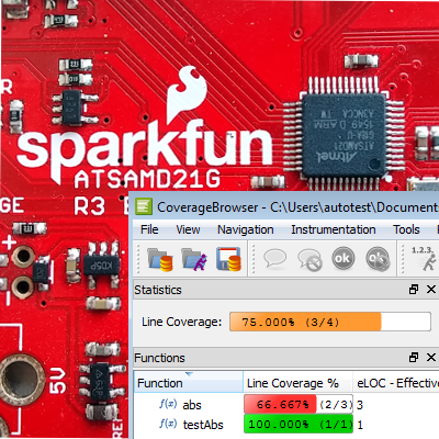 Retrieving Code Coverage from ARM Cortex-M Microcontrollers