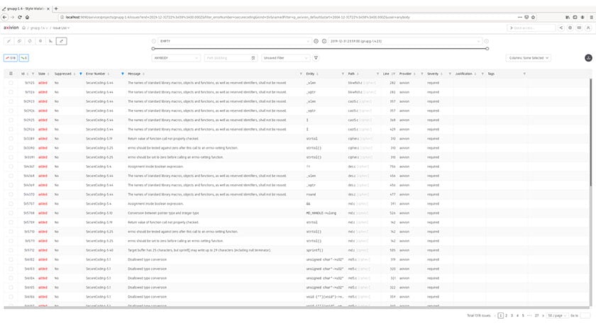 Axivion | C Secure Coding Checker | Compliance and Code Quality