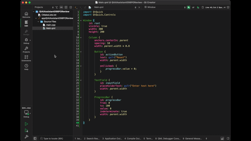 プロンプトをパーソナライズ – Qt AI Assistant 0.9.8 リリース