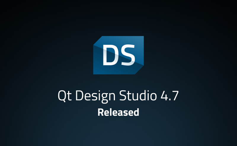 Qt Design Studio 4.7 リリース