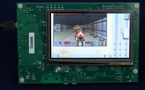 Running Doom on Qt for MCUs