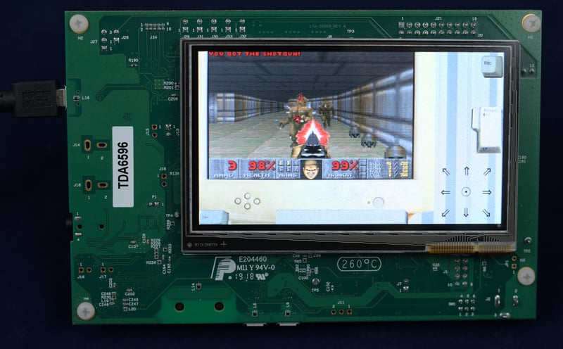 Running Doom on Qt for MCUs