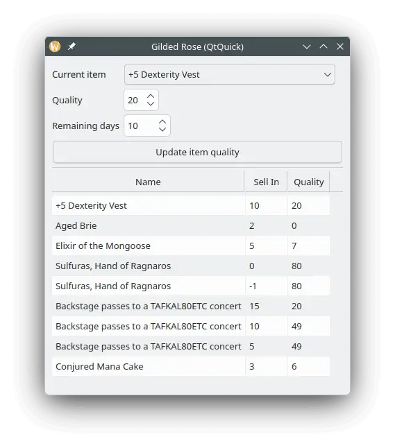 EniokaBlogs-gildedrose-qtquick