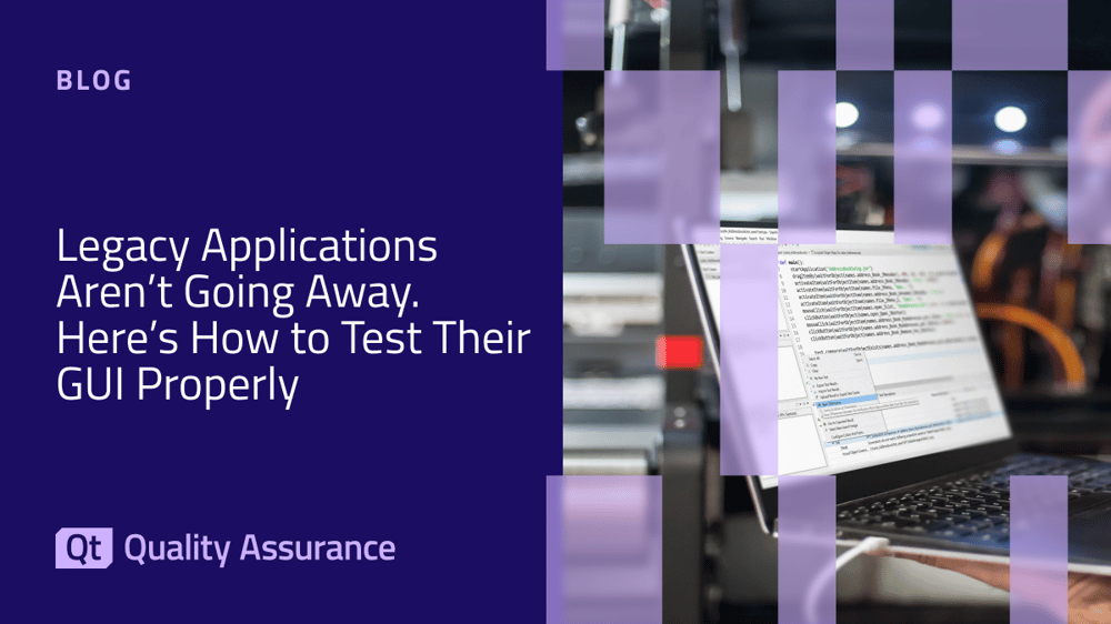 legacy application testing with Squish