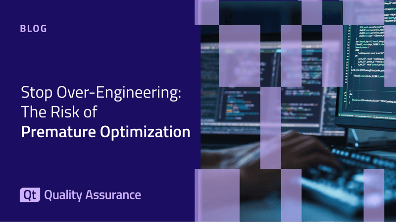 早期最適化：過度なエンジニアリングをやめよう