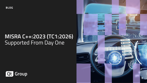 MISRA C++:2023 (TC1:2026) Supported From Day One