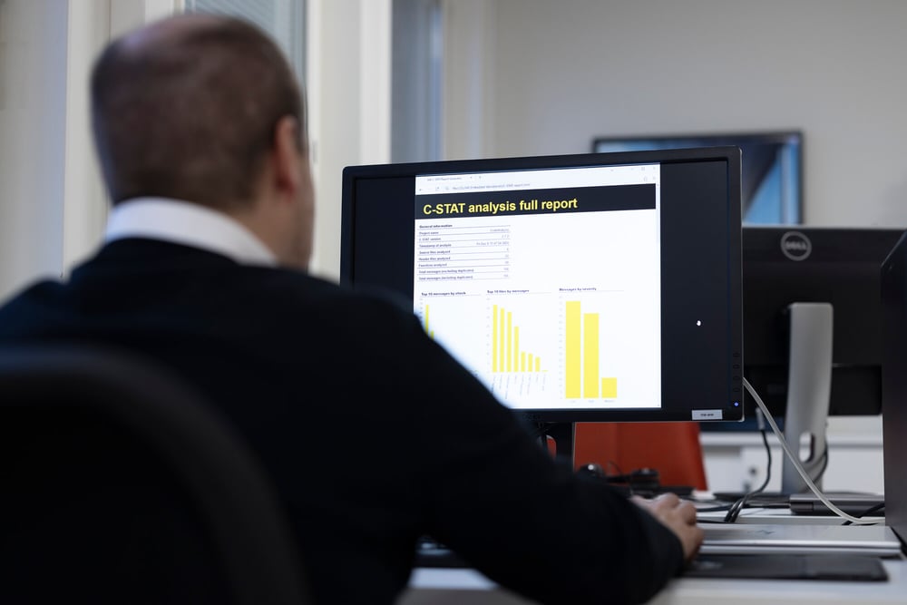 c-stat code quality report