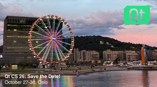 Qt Contributors Summit 2026: Oslo in October!