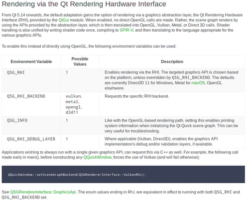Qt RHI：QtQuickのVulkan/Metal/Direct3D対応