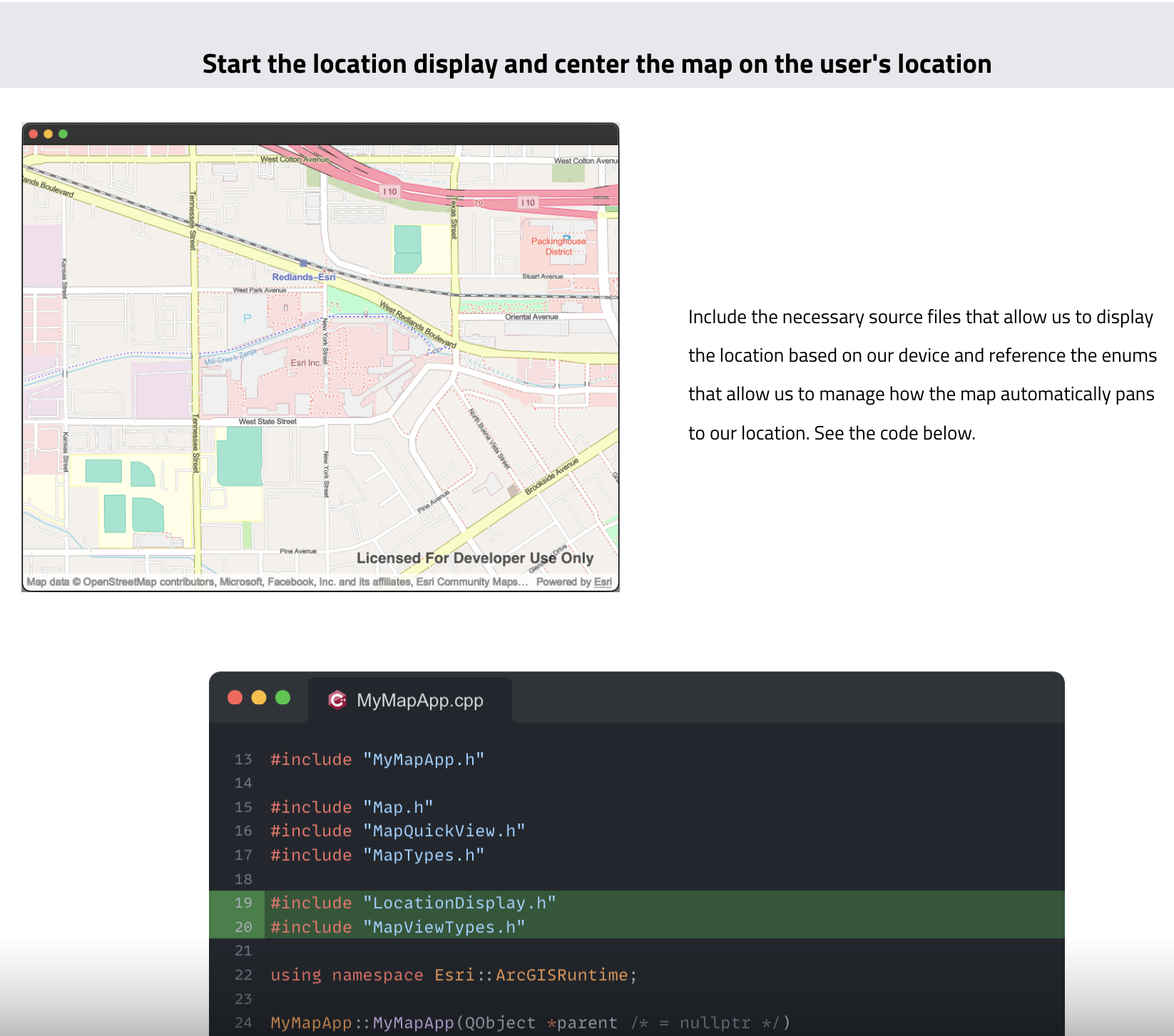 Exploring with ArcGIS Maps SDK for Qt