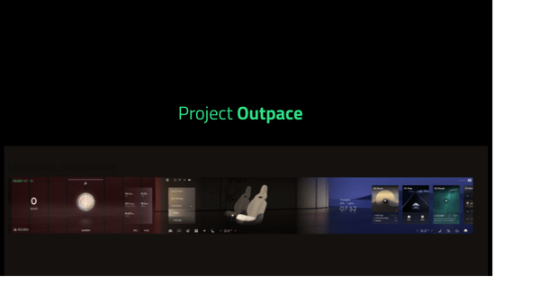Project Outpace – The Full-Width Panoramic Dashboard with Immersive Real-Time 3D Graphics