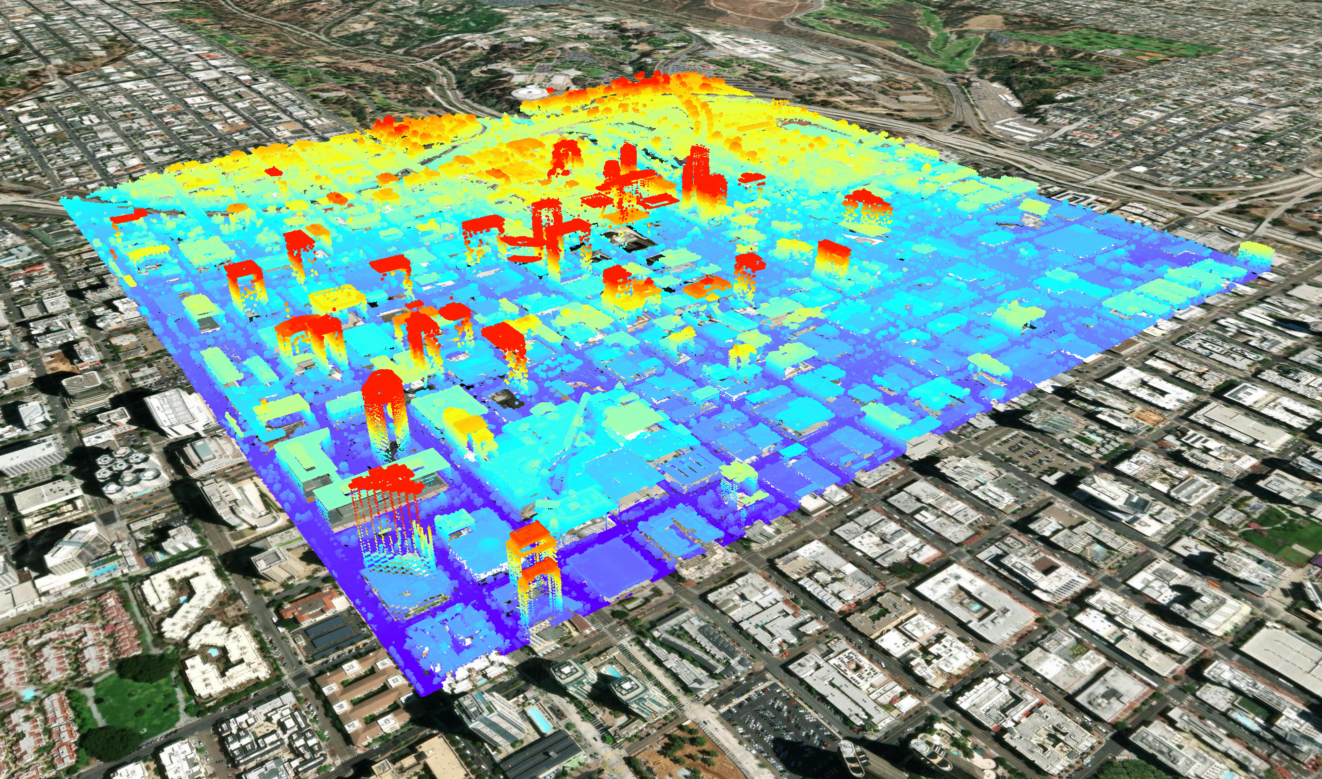 PointCloudDowntownSanDiegoImagery