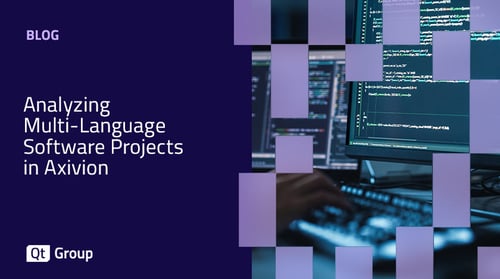 Analyzing Multi-Language Software Projects with Axivion