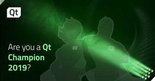 Welcome the Qt Champions of 2019!