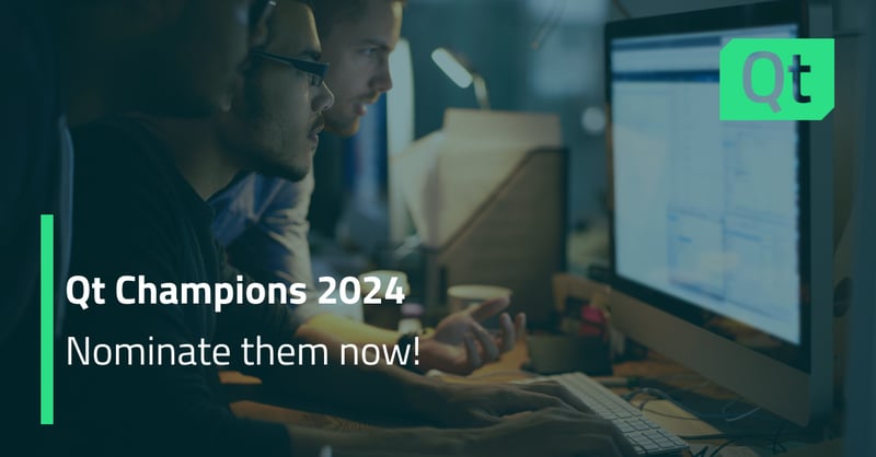 2024年Qtチャンピオンノミネーション開始