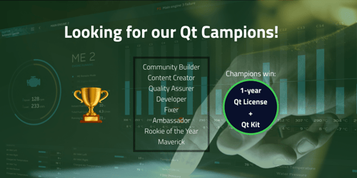 Looking for our 2022 Qt Champions!