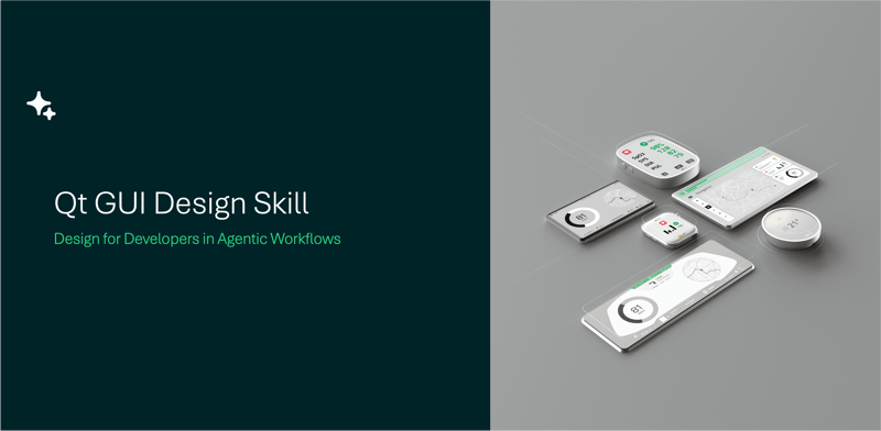 Introducing Qt's GUI Design Skill: Design for Developers in Agentic Workflows