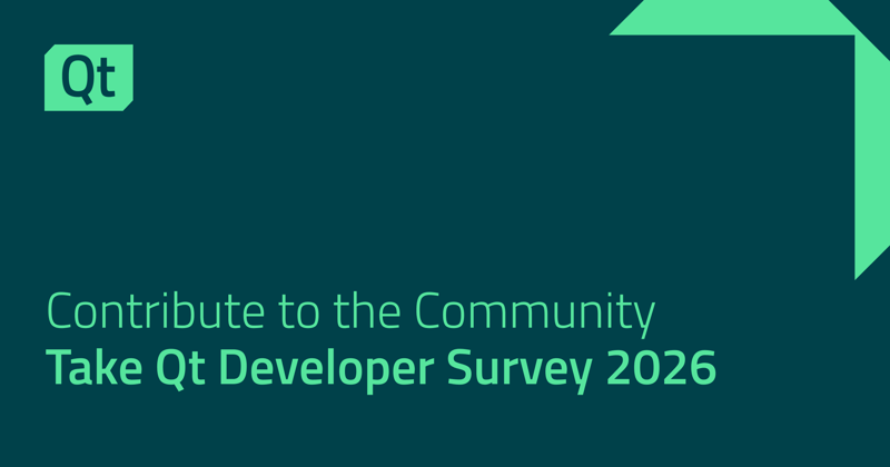 Take the Qt Developer Survey 2026