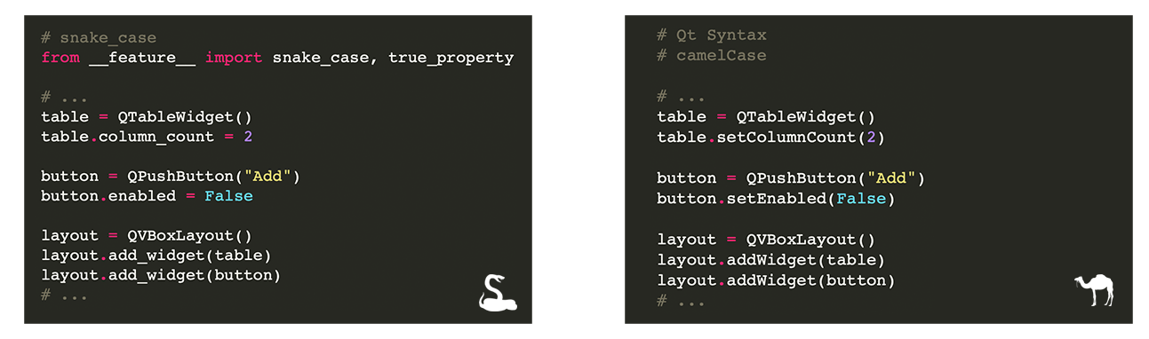 Qt for python code examples