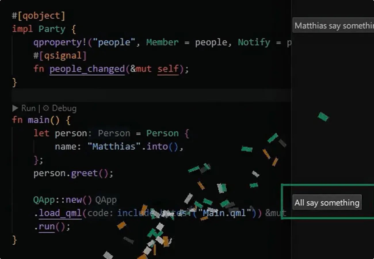 Rust GUI feedback celebrated