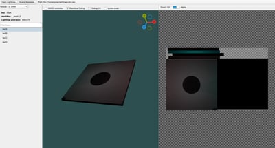 Qt's 3D lightmap viewer