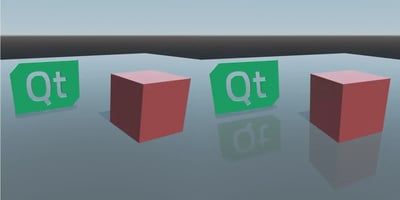 3D rendering with Screen Space Reflections (SSR)