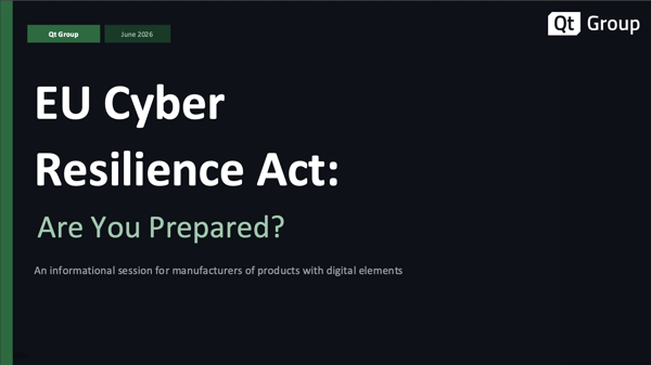 Webinar: EU Cyber Resilience Act (CRA): Are You Prepared?
