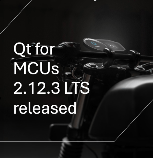 Qt for MCUs 2.12.3 LTS Released