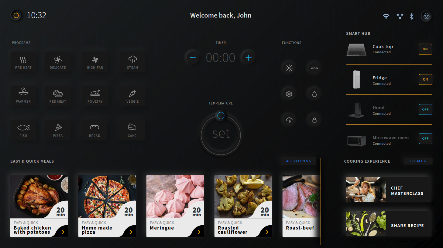 oven demo dark mode