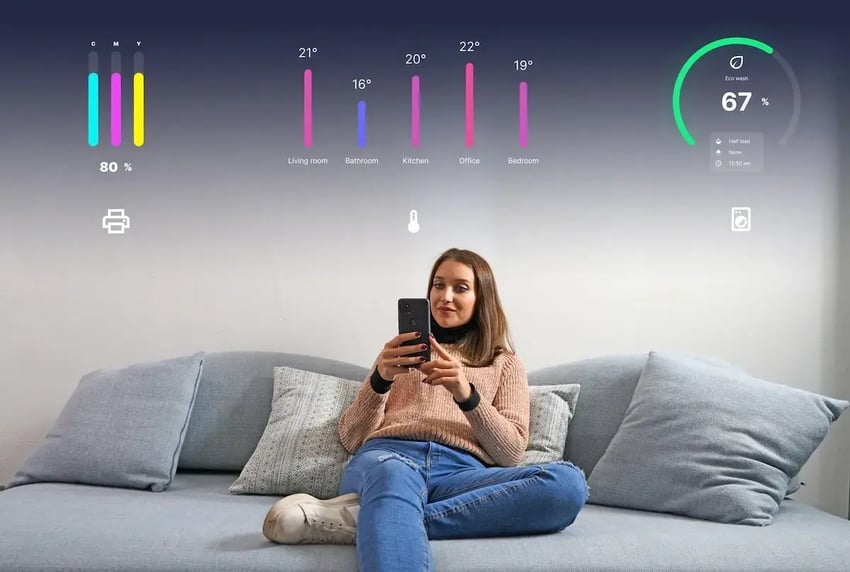 Video shoot 1 of the Smart home demo video_App-1