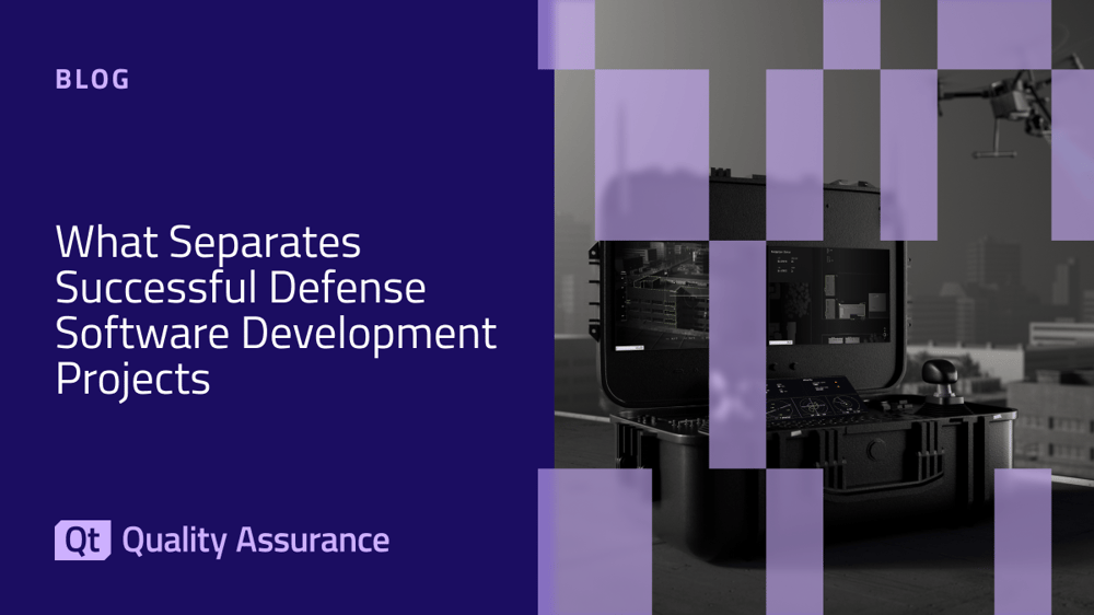 Blog: What separates successful defense software dev projects
