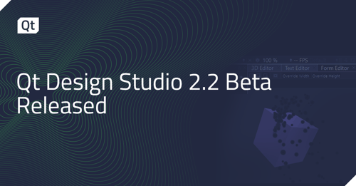 Qt Design Studio 2.2 Beta Released
