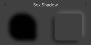 A canvas rendering example for box shadows using the high-performance SDF approach