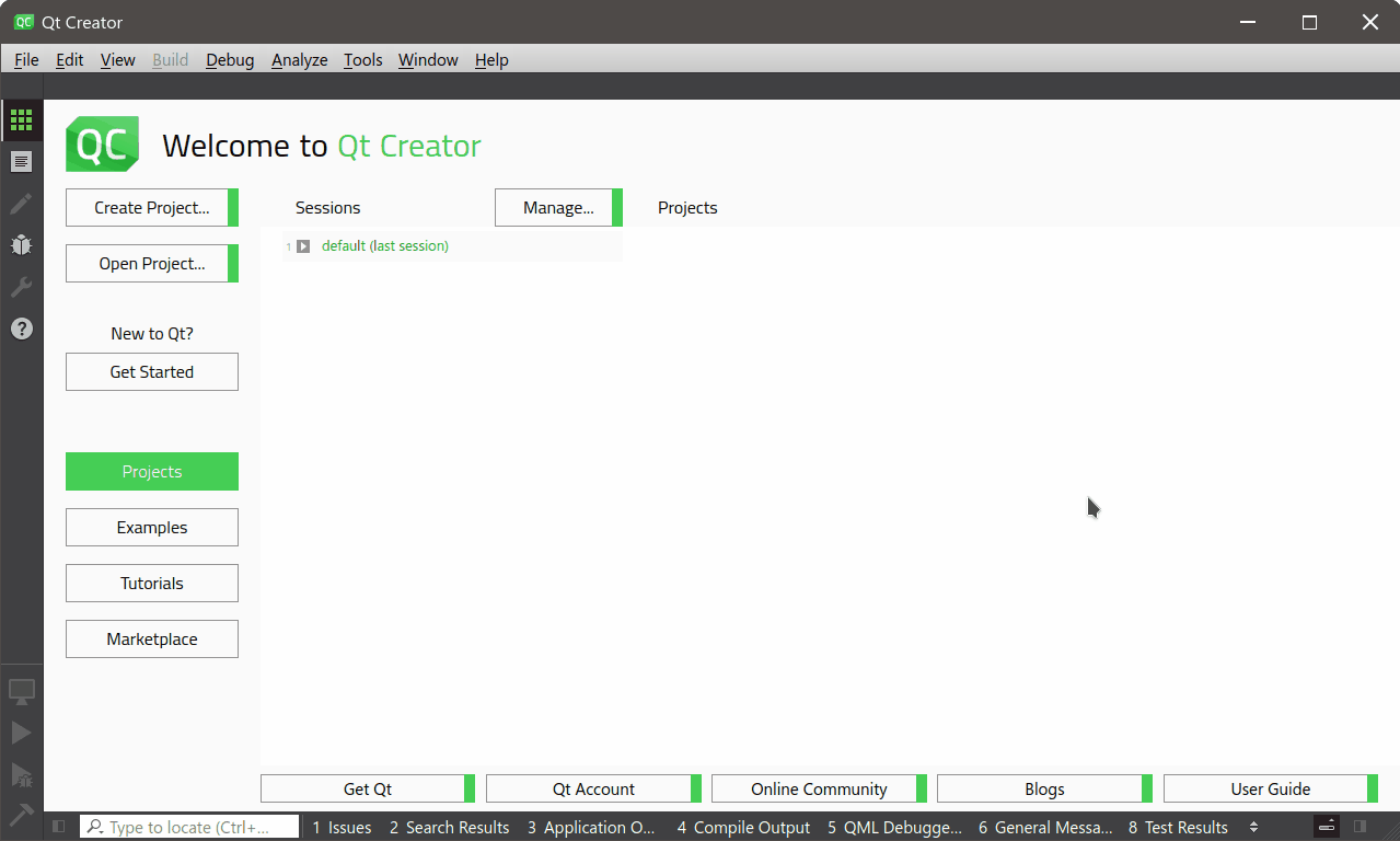 Qt Creator 9 - CMakePresets