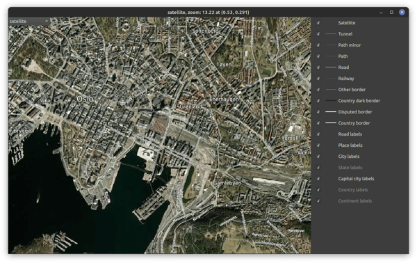 Random Vector Map An Experiment with Vector Maps