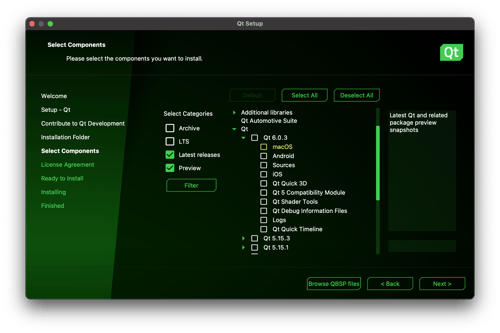 Qt Installer Framework 4.1 Released