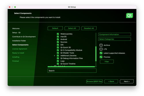 Qt Installer Framework and Online Installer 4.5.0 released