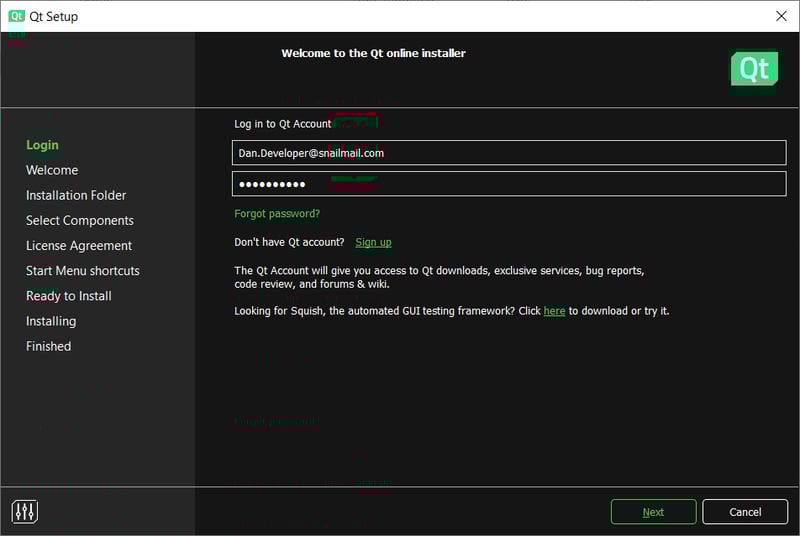 Qt Installer FrameworkとOnline Installer 4.6.0 リリース
