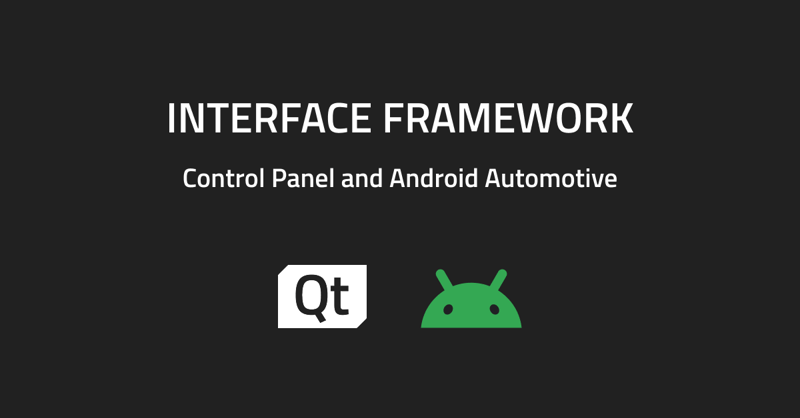 Qt Interface Framework に新しいコントロールパネルが登場