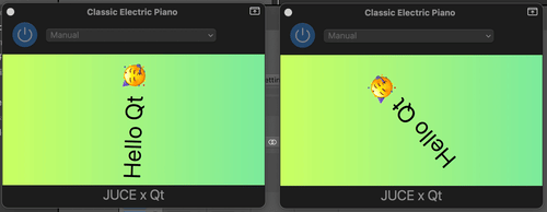JUCE x Qt