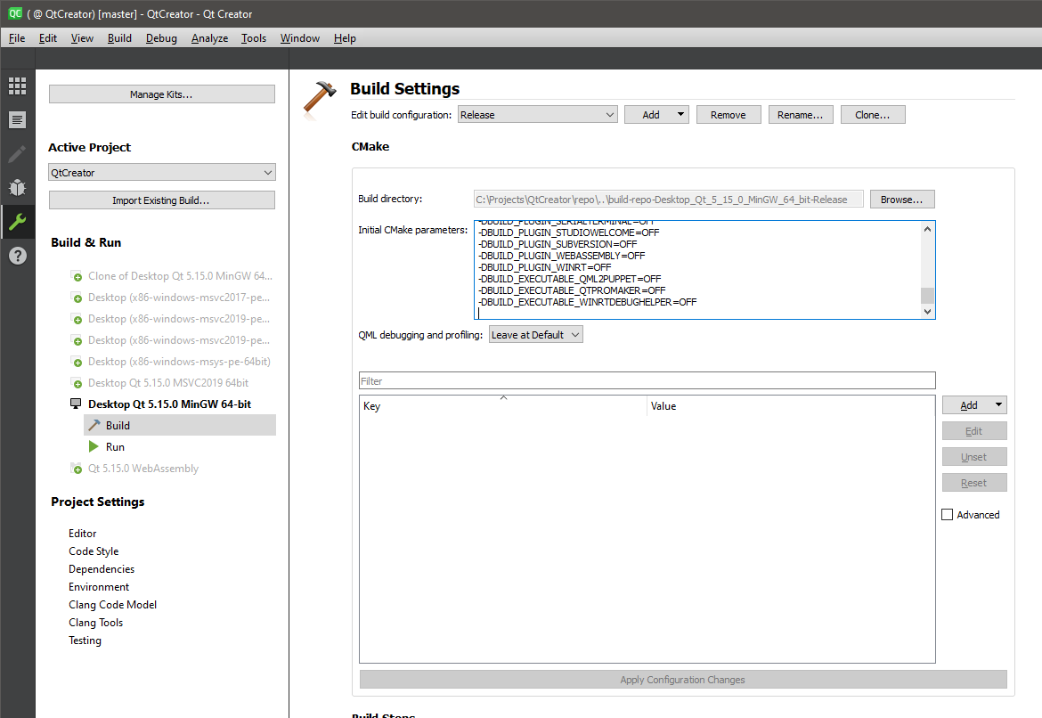 qt-creator-cmake-project-settings