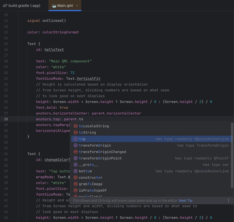 Qt Tools for Android Studio 4.0 リリース