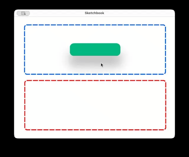 An example of a parent animation in QML, ensuring smooth changes to the visual position when the item's parent changes.