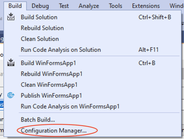 vs2019_configuration_mgr_menu
