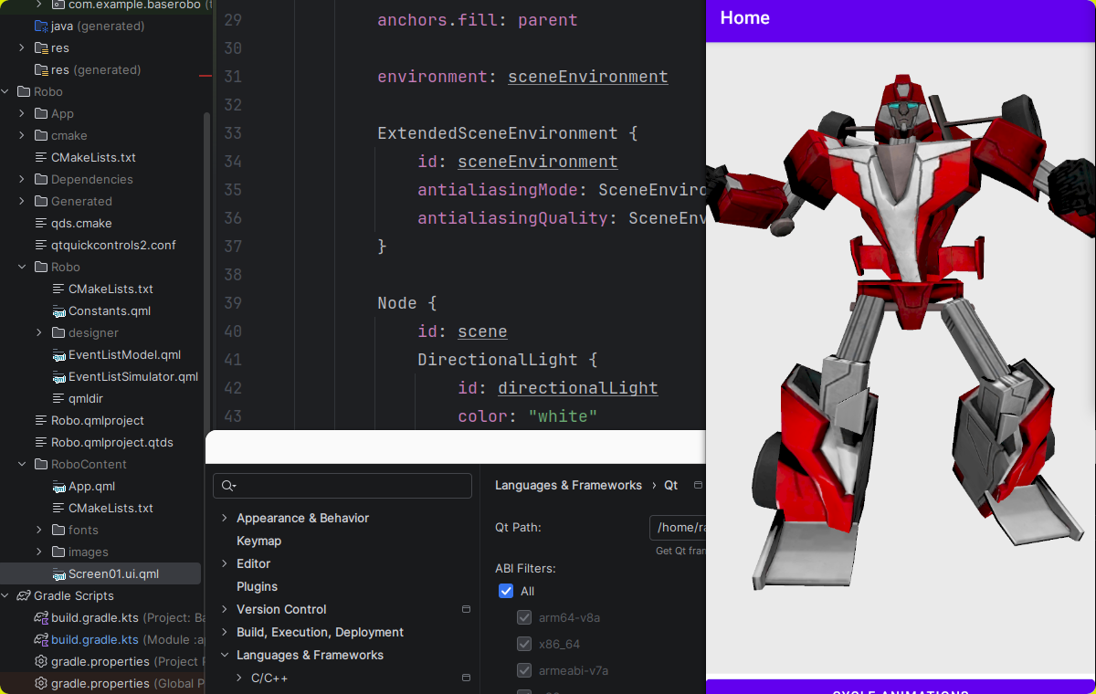 Qt Tools for Android Studio 5.0