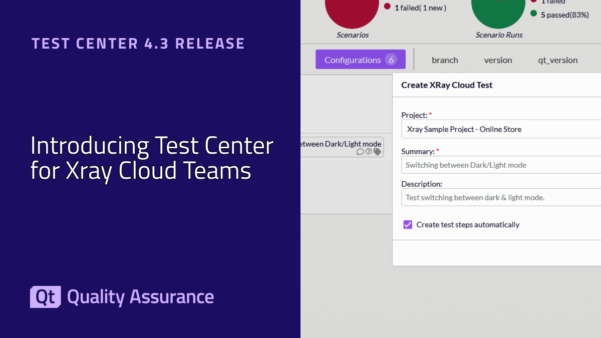 Test Center 4.3 Release: Xray Cloud Integration and Traceability-as-Code