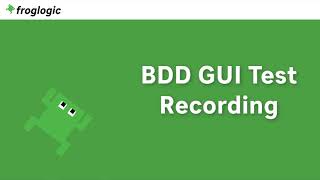 BDD-GUI-Test-Recording