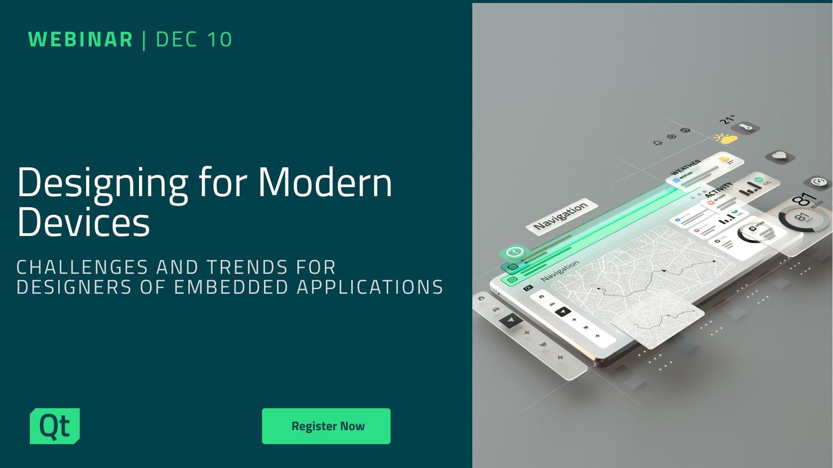 Designing for Modern Devices - Challenges and Trends for Designers of Embedded Applications
